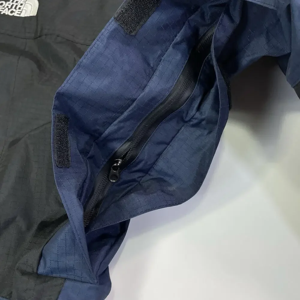 The North Face Mens Summit Series Goretex Waterproof Hooded Jacket Blue Sz XXL
